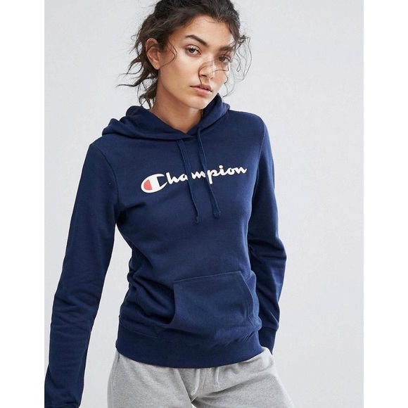 dark blue hoodie women's